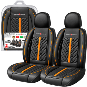 COJIN DE ASIENTO SWISS DRIVE SPYDER GT NEGRO/NARAN